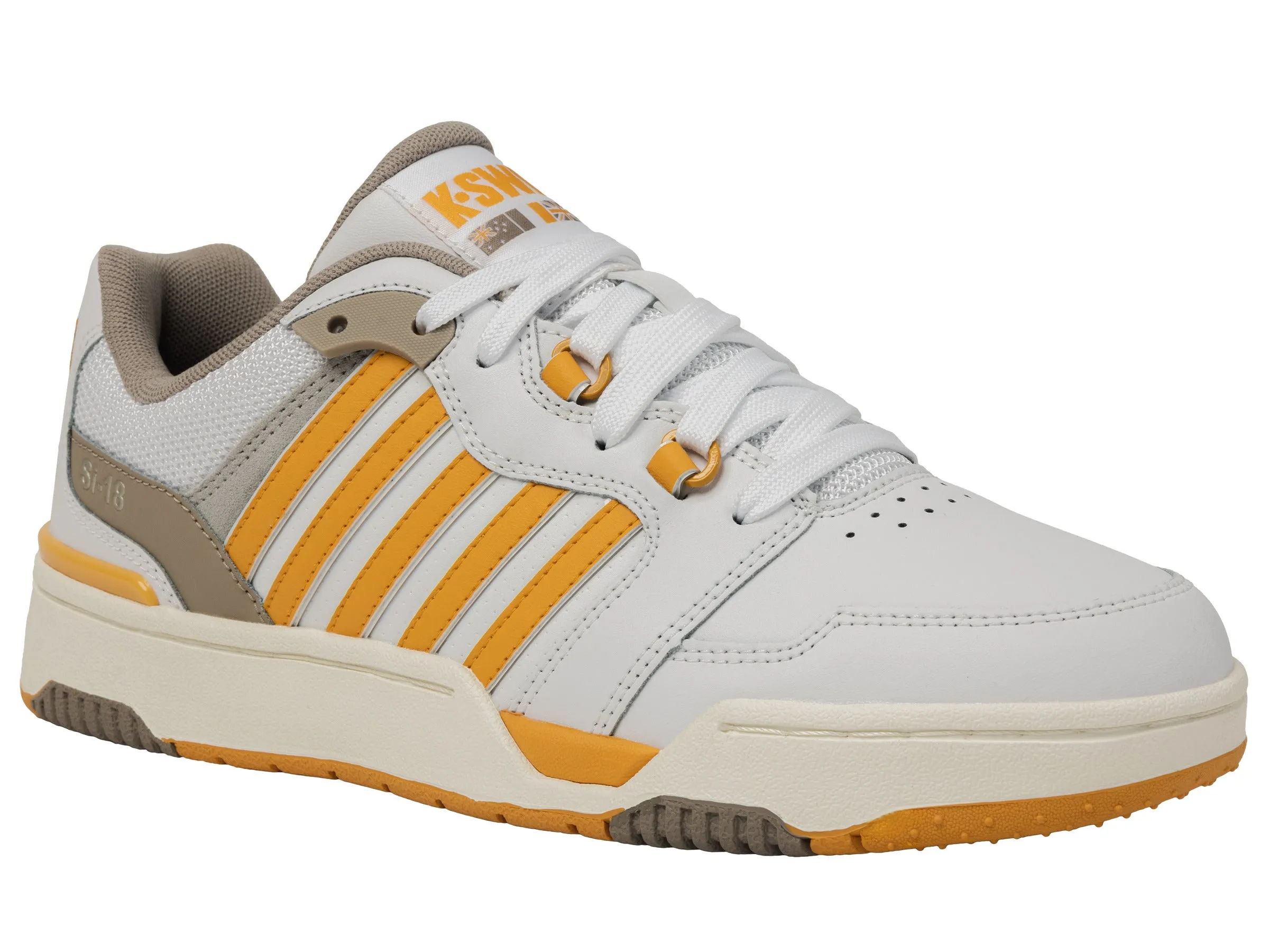 08531-124-M | SI-18 RIVAL | WHITE/TAUPE/JURASSIC GOLD/SNOW WHITE