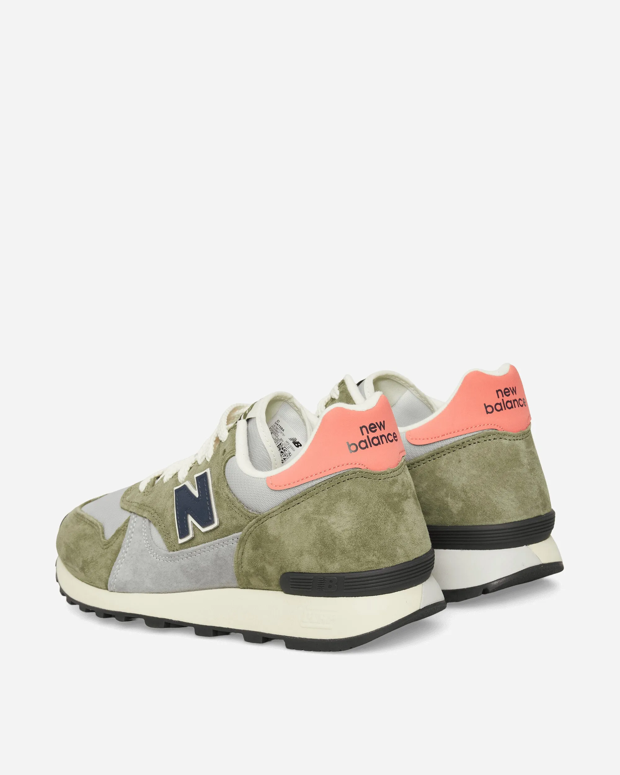 475 Sneakers Dark Olivine / Raincloud / Drift Red