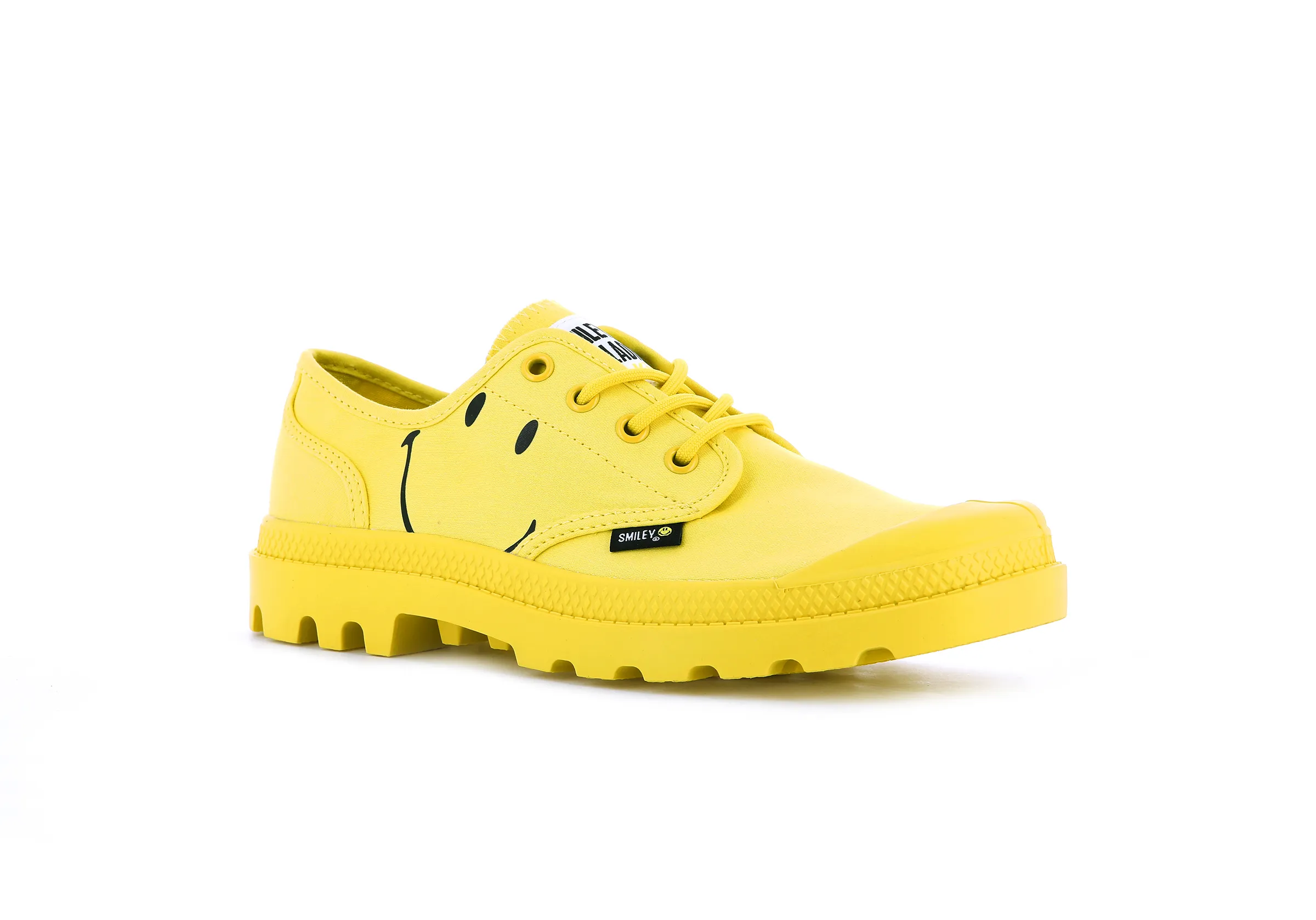 77080-736-M | SMILEY  PAMPA OXFORD BE KIND | BLAZING YELLOW