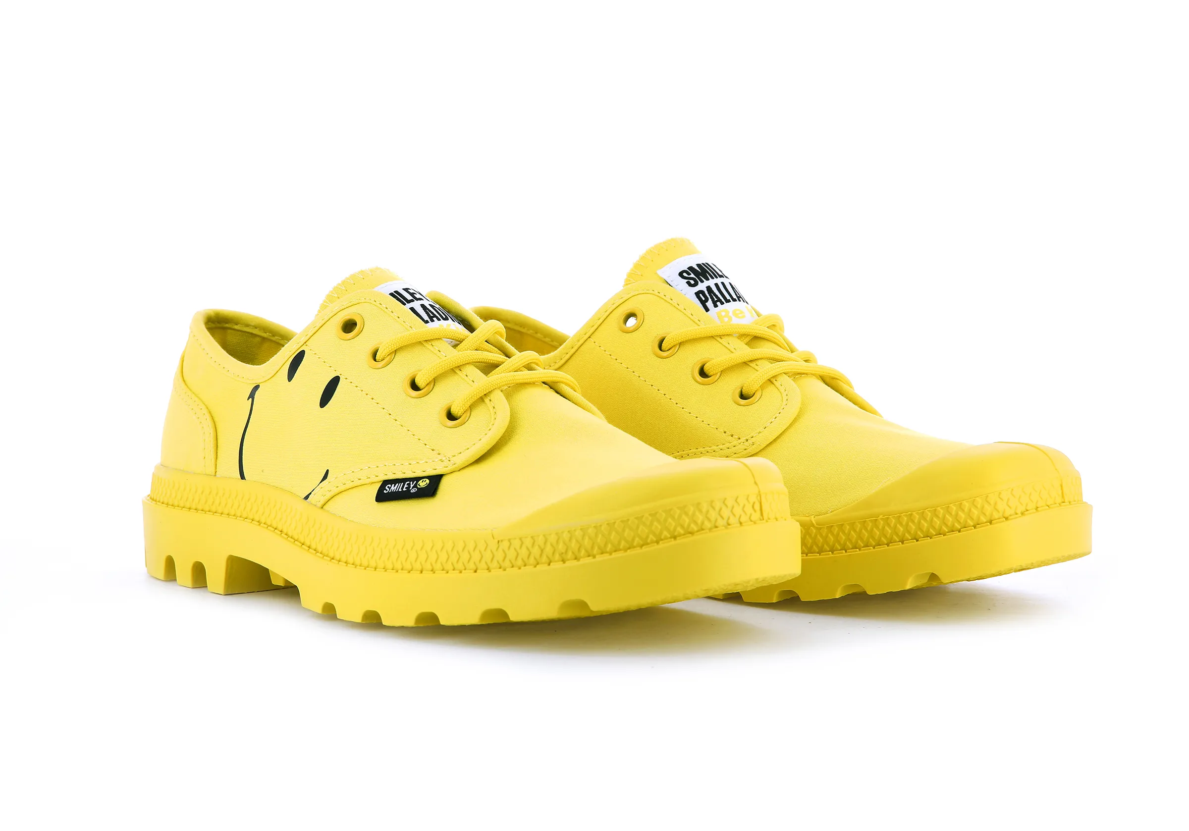 77080-736-M | SMILEY  PAMPA OXFORD BE KIND | BLAZING YELLOW