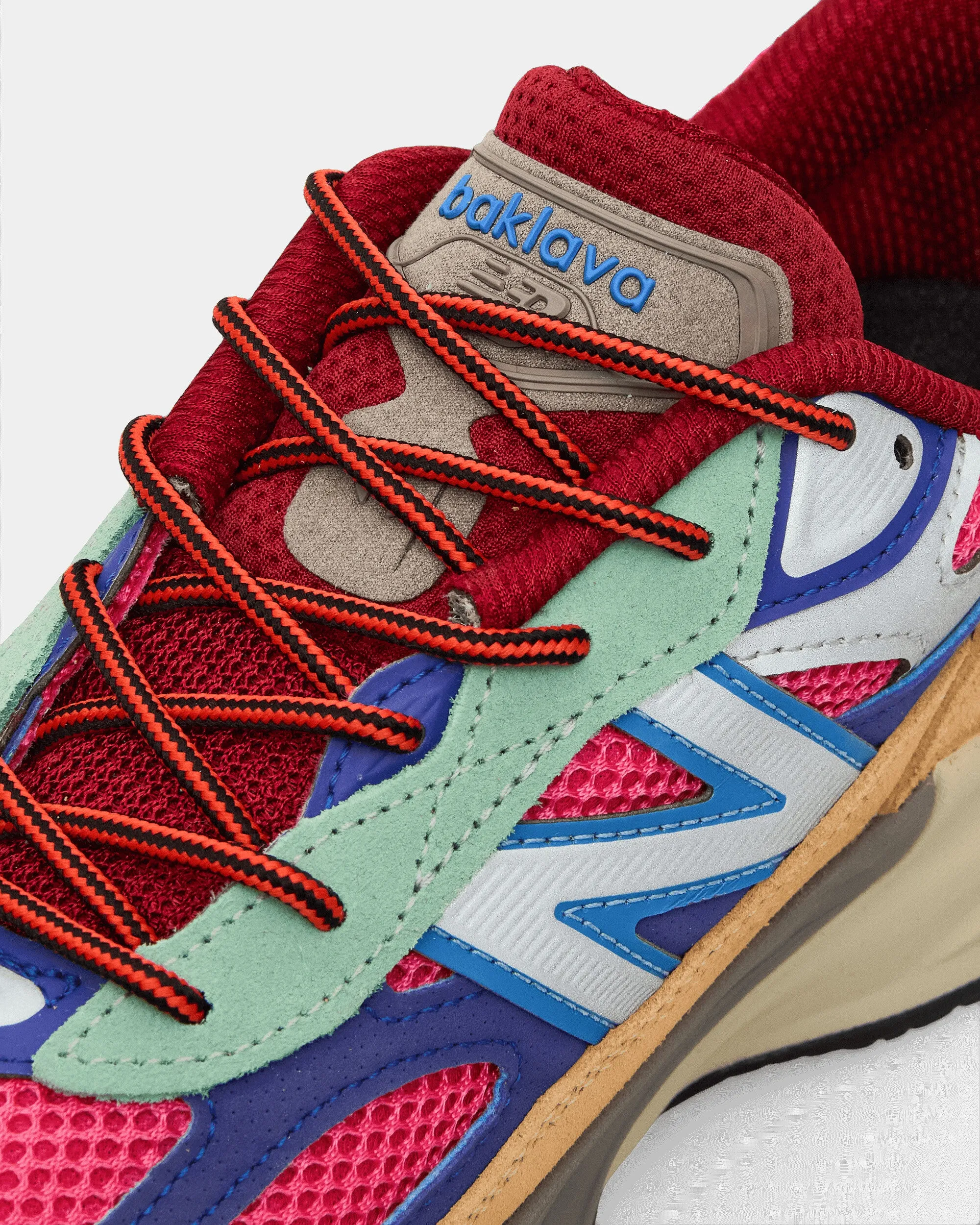Action Bronson Made in USA 990v6 Sneakers Hi-Pink / Royal Blue