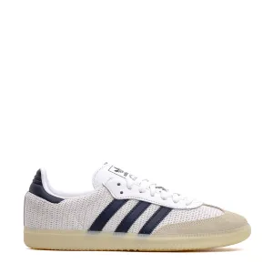 Adidas Men Samba OG Knitted Mesh White Navy JH5633