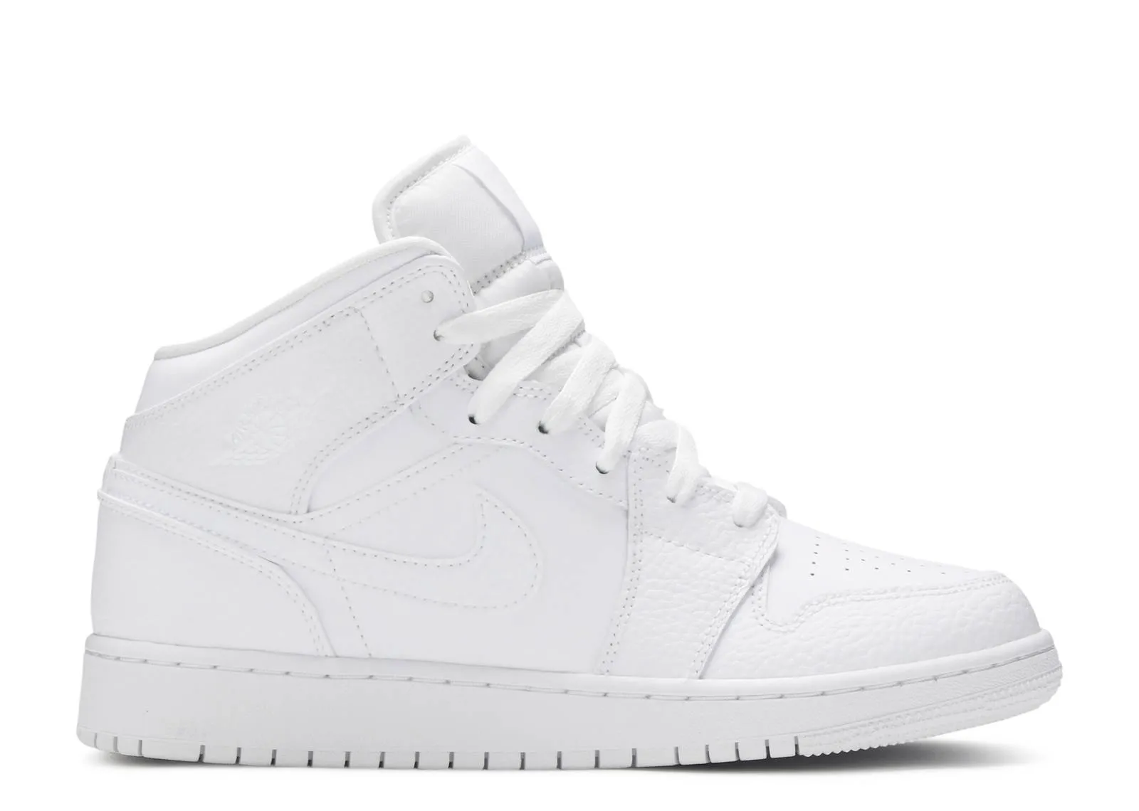 Air Jordan 1 Mid 'Triple White' (GS)