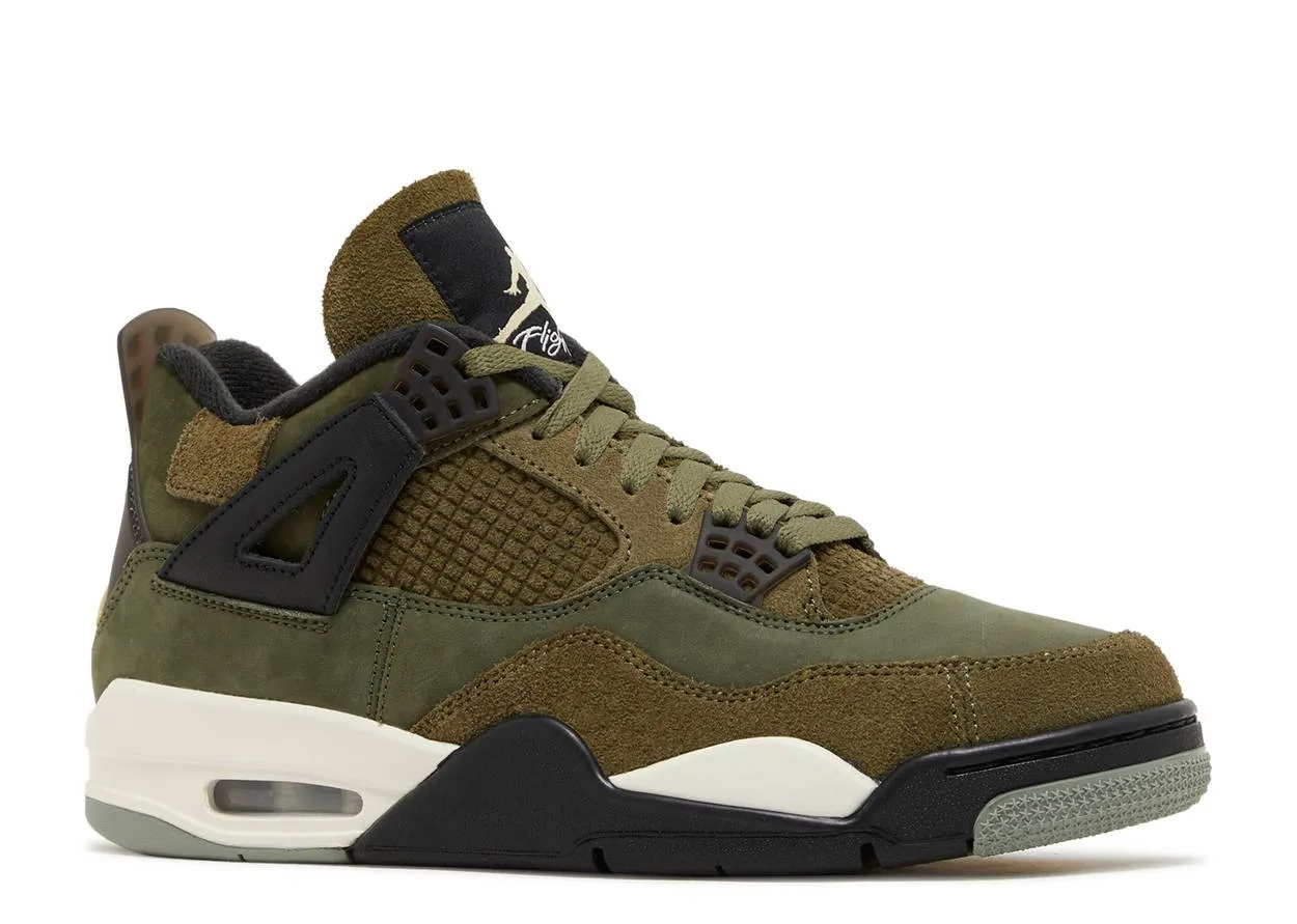 Air Jordan 4 Retro SE Craft 'Olive'