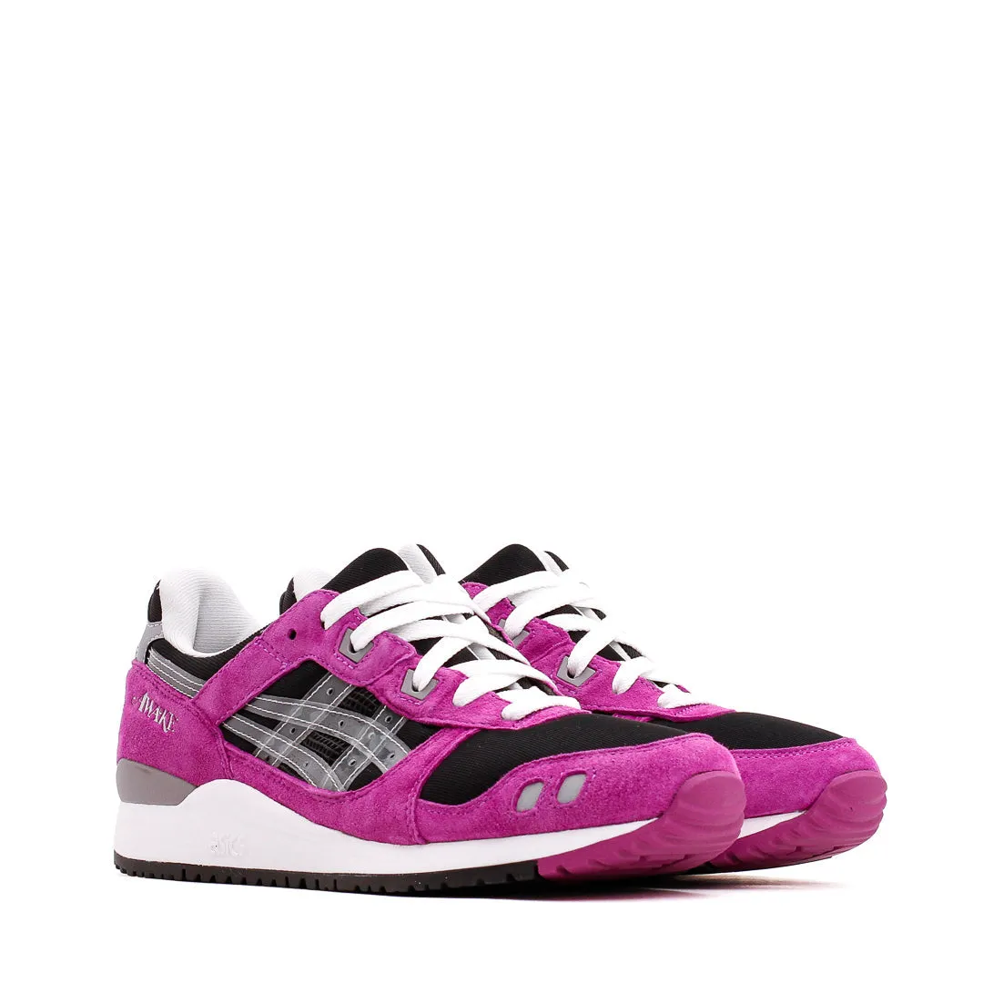 Asics Men x Awake NY Gel-Lyte III OG Black Pink Core 1201A568-001