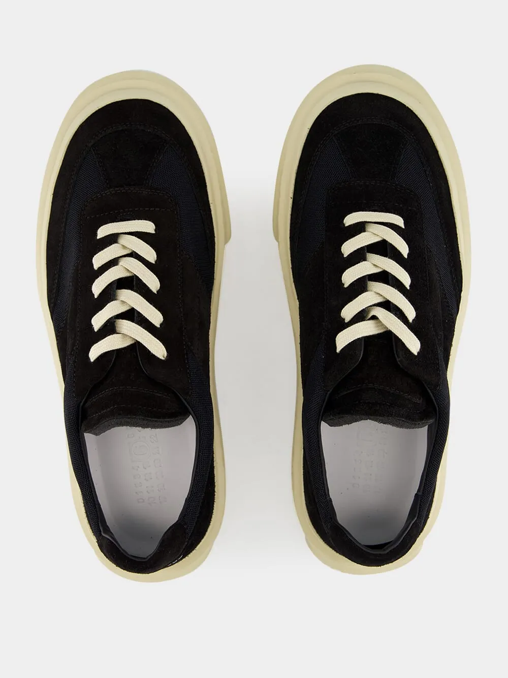 Black Chunky Gambetta Sneakers