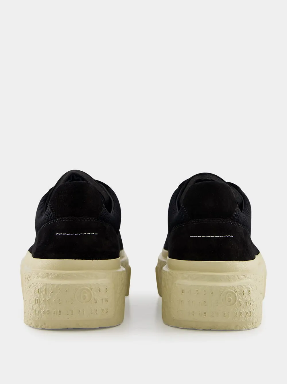 Black Chunky Gambetta Sneakers