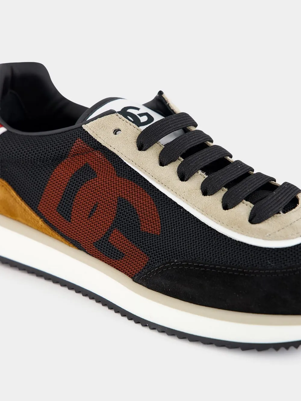 Black DG Cushion Sneakers