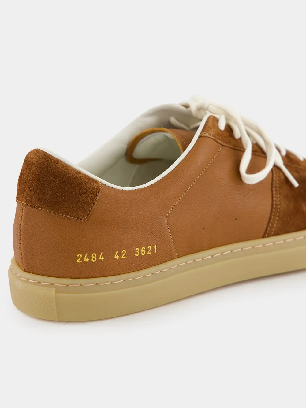 Brown Ball Duo Slim Sneakers