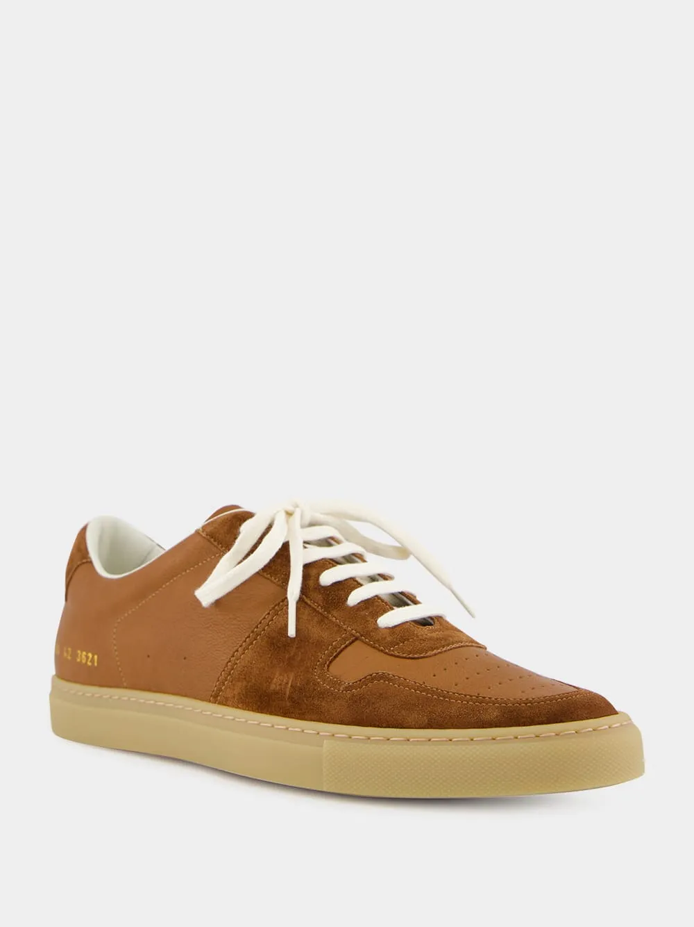 Brown Ball Duo Slim Sneakers
