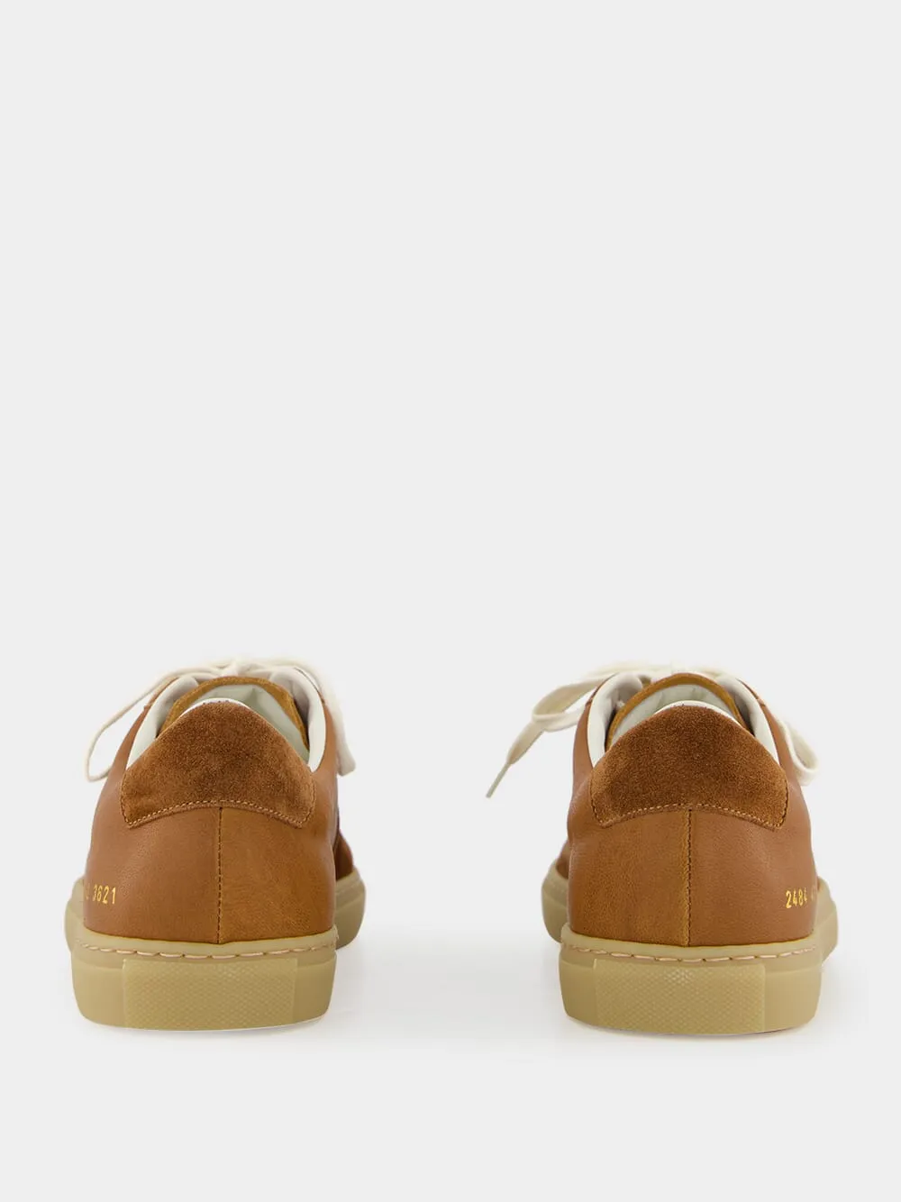 Brown Ball Duo Slim Sneakers