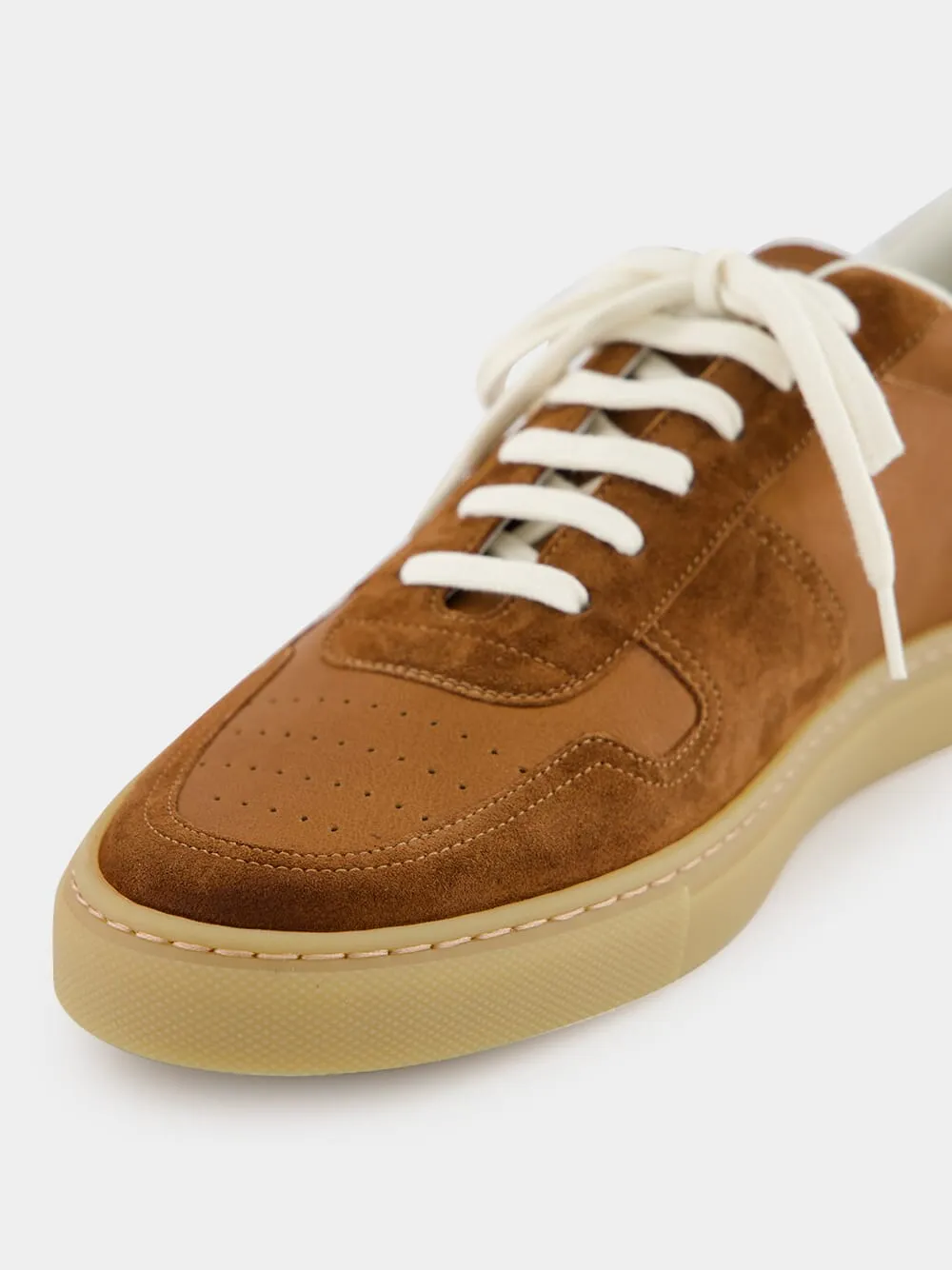 Brown Ball Duo Slim Sneakers