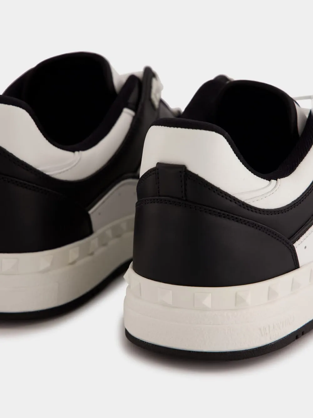 Freedots Low-Top Trainer in Calfskin