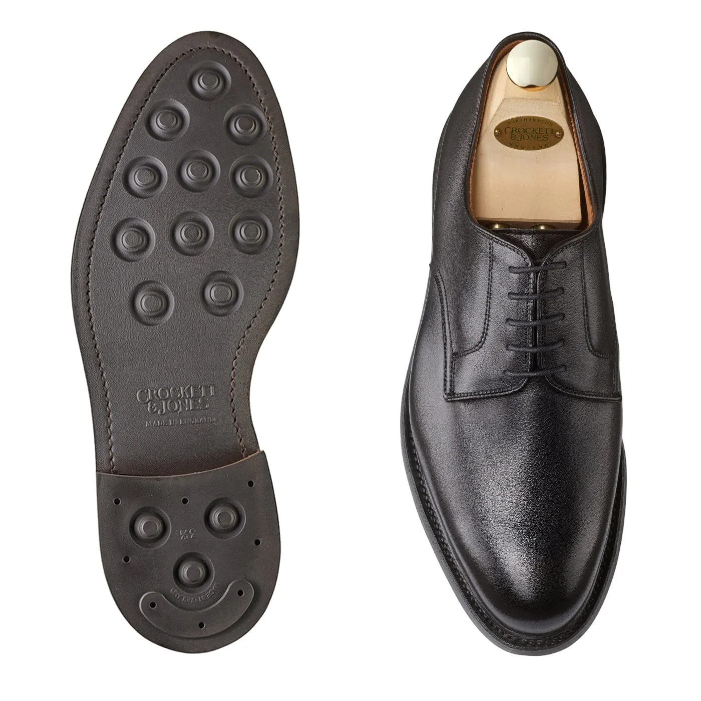 Grasmere Black Milled Calf