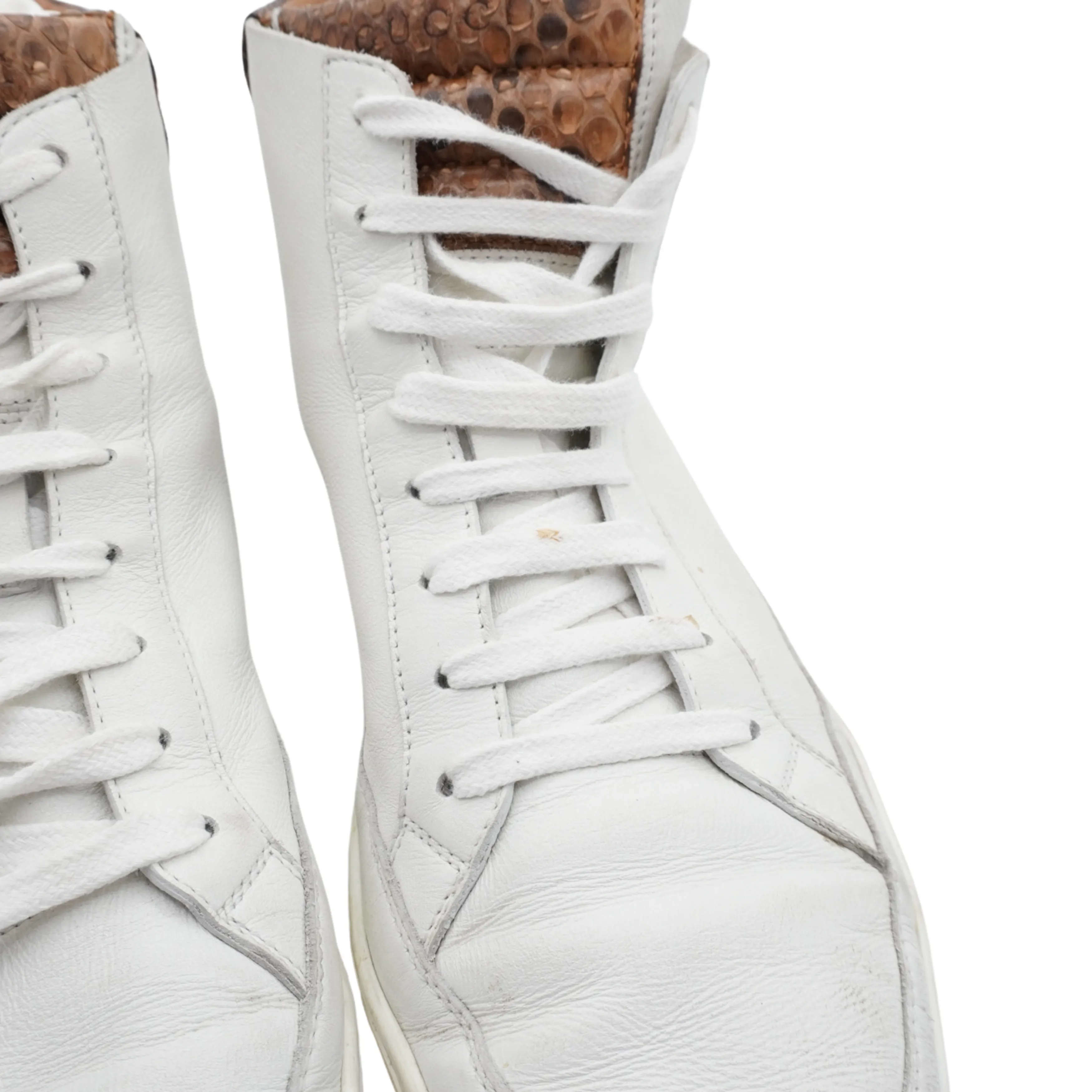 Gucci Python High-Top Sneakers - Men's 7.5