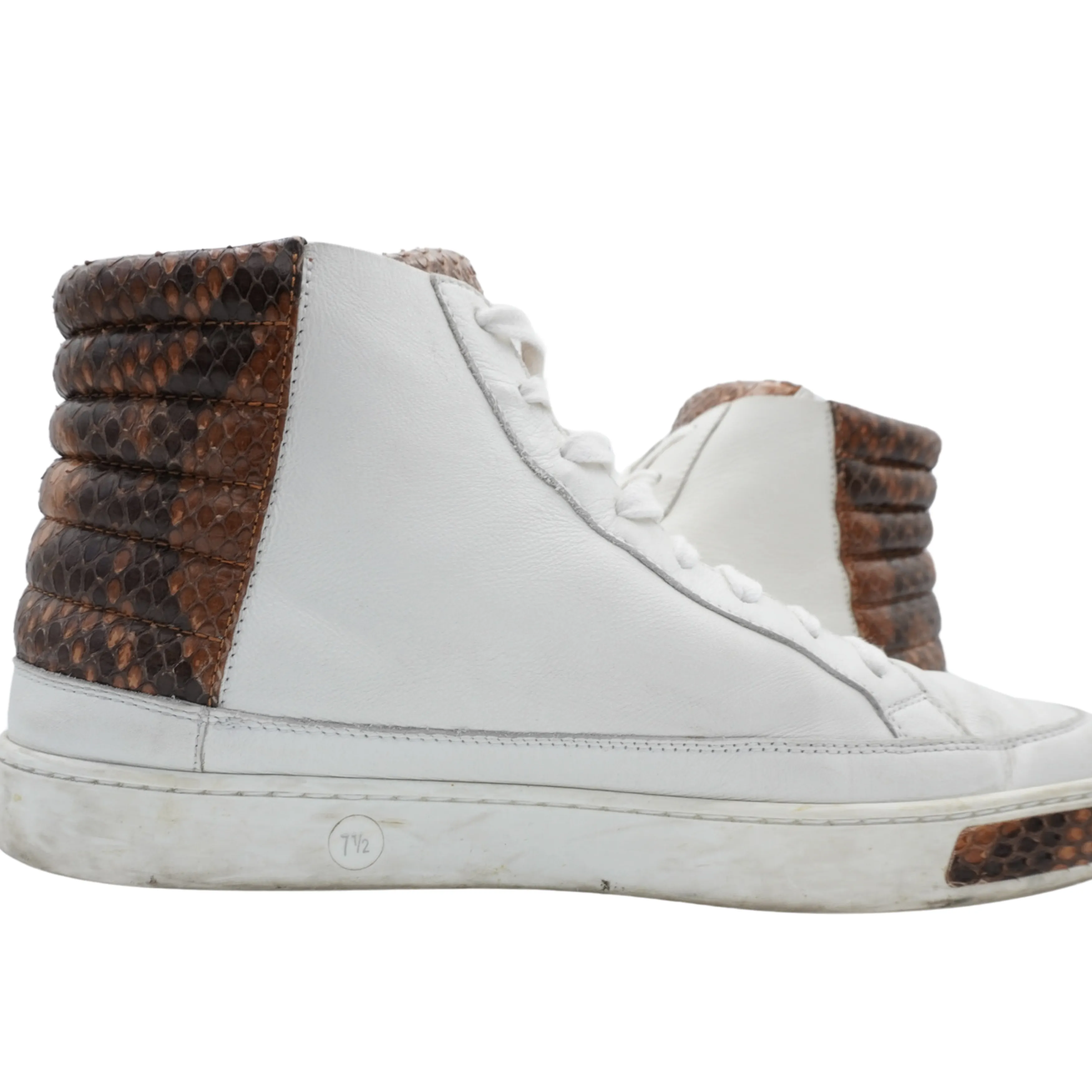 Gucci Python High-Top Sneakers - Men's 7.5