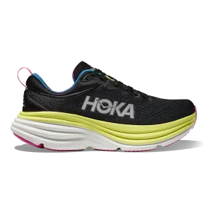 Hoka Bondi 8 - Black - Citrus Glow