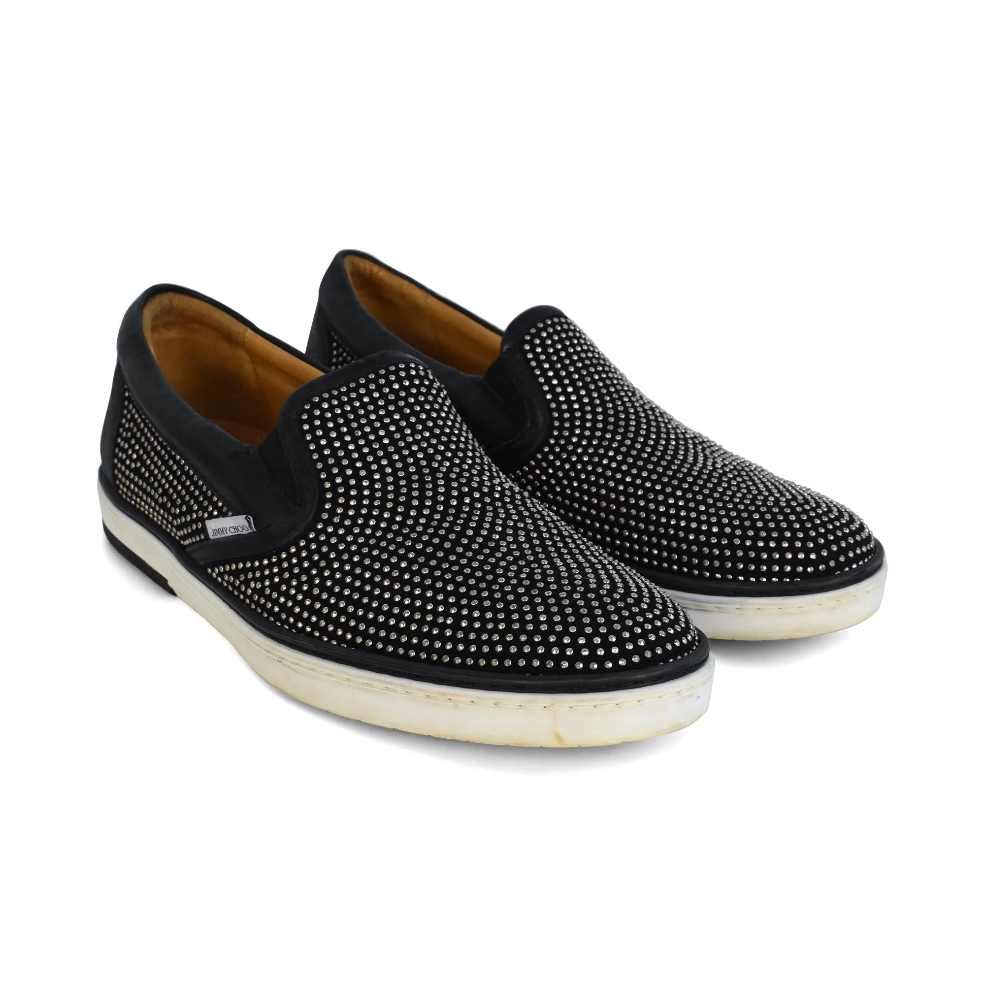 Jimmy Choo Studded Slip-On Sneakers - Men's 42.5