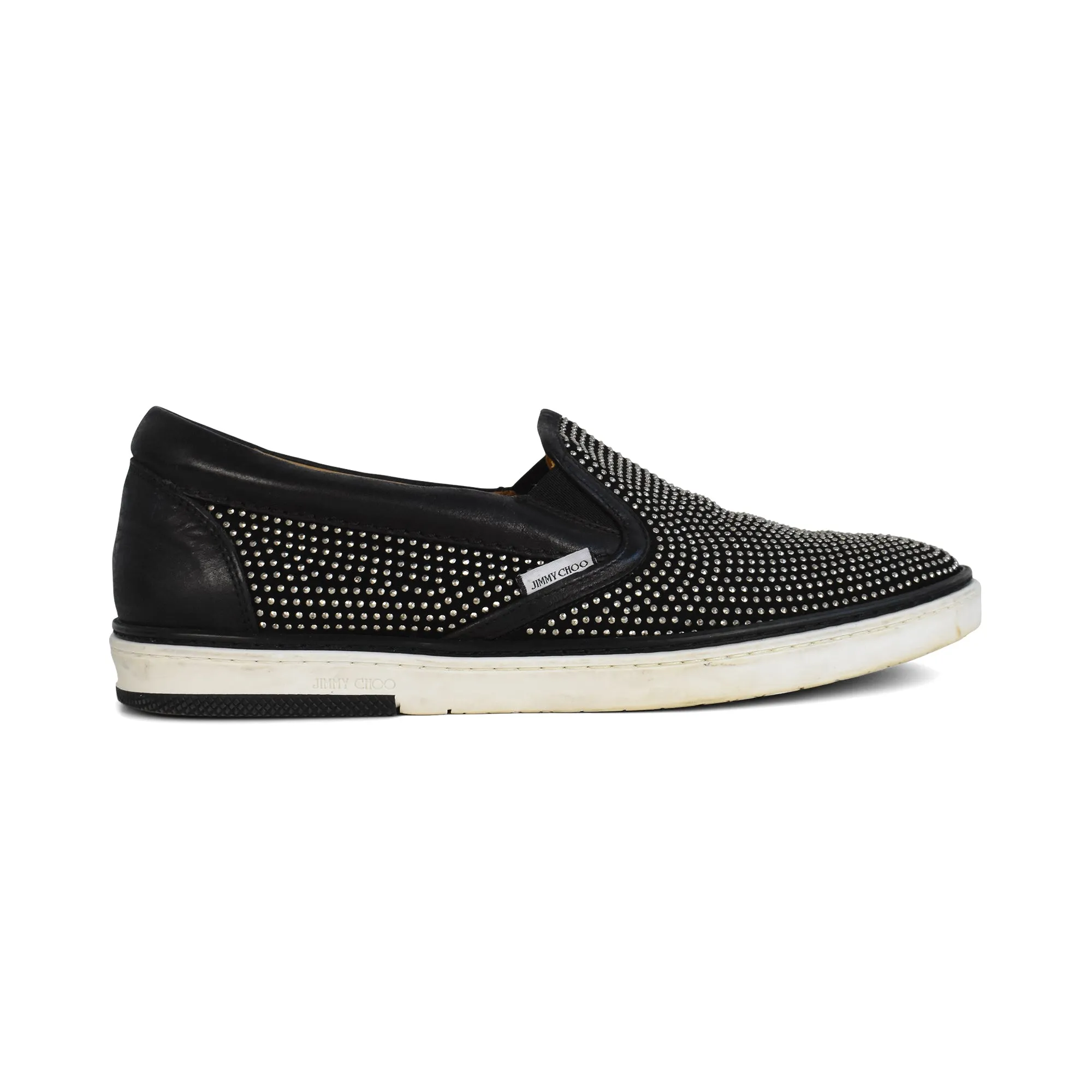 Jimmy Choo Studded Slip-On Sneakers - Men's 42.5