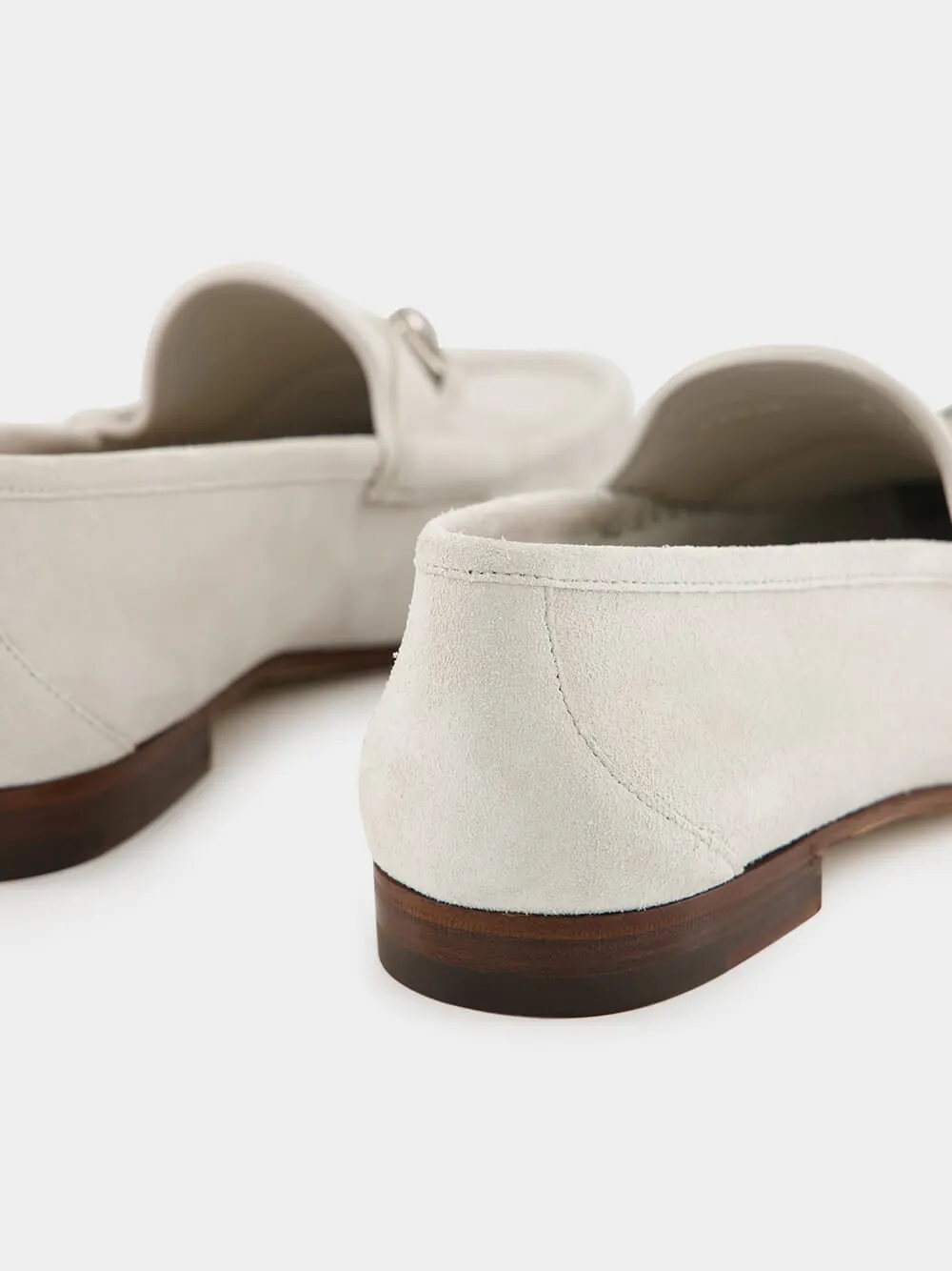 Light Grey Suede Horsebit 1953 Loafer