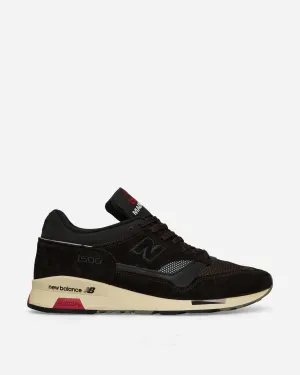 Made in UK 1500 Sneakers Black Coffee / Espresso / Tango Red