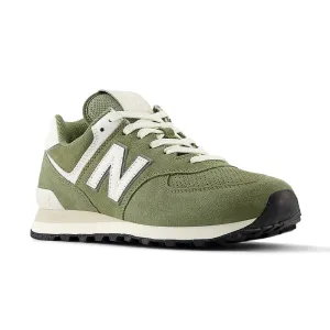 Men's 574 Dark Olivine/Sea Salt