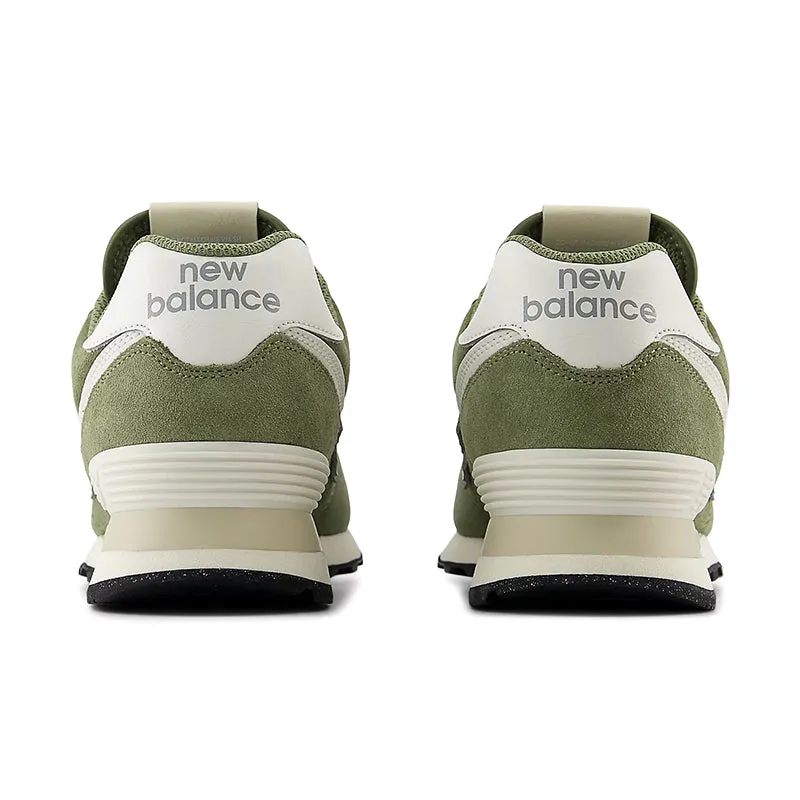 Men's 574 Dark Olivine/Sea Salt