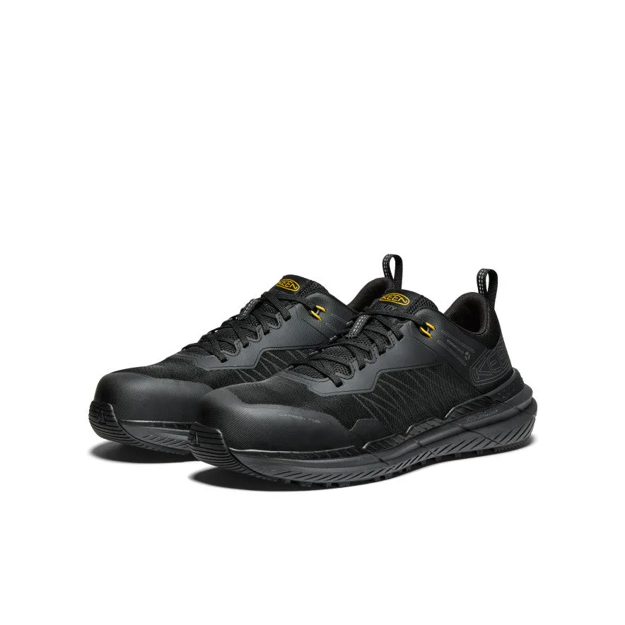 Men's Speedworks Work Sneaker (Carbon Toe)  |  Black/Steel Grey