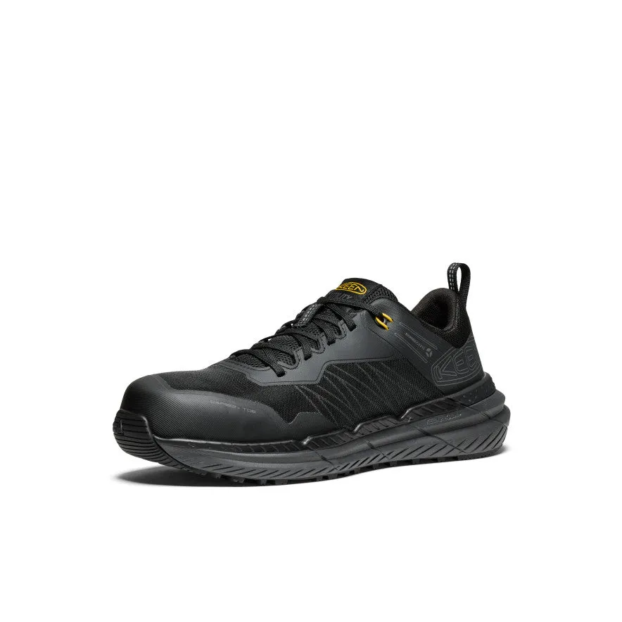 Men's Speedworks Work Sneaker (Carbon Toe)  |  Black/Steel Grey