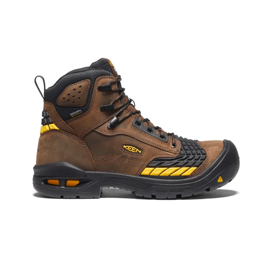 Men's Troy 6" Waterproof Boot (Carbon Toe)  |  Dark Earth/Black
