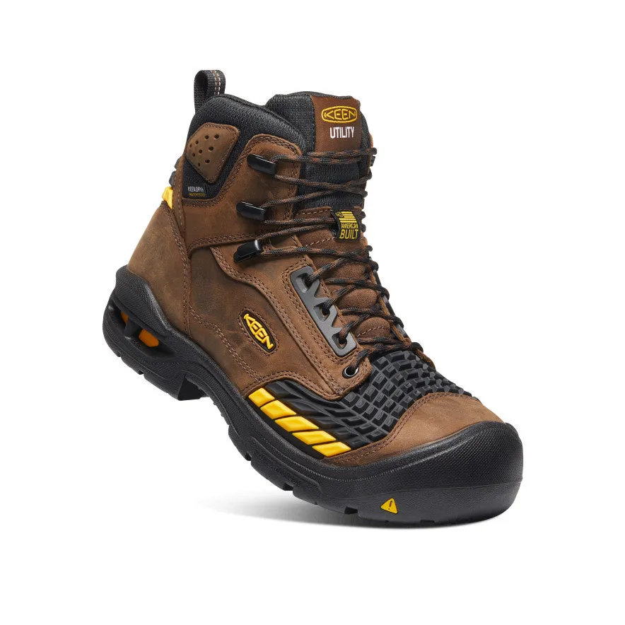 Men's Troy 6" Waterproof Boot (Carbon Toe)  |  Dark Earth/Black