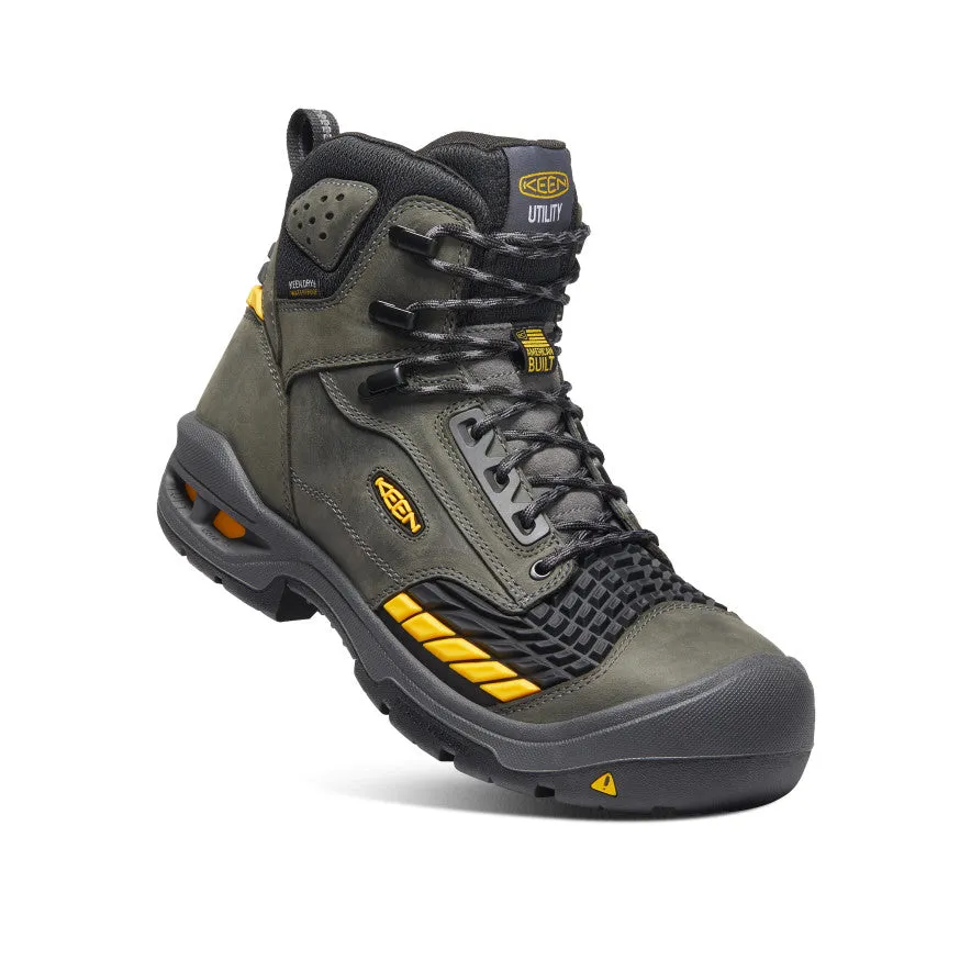 Men's Troy 6" Waterproof Boot (Carbon Toe)  |  Magnet/Black