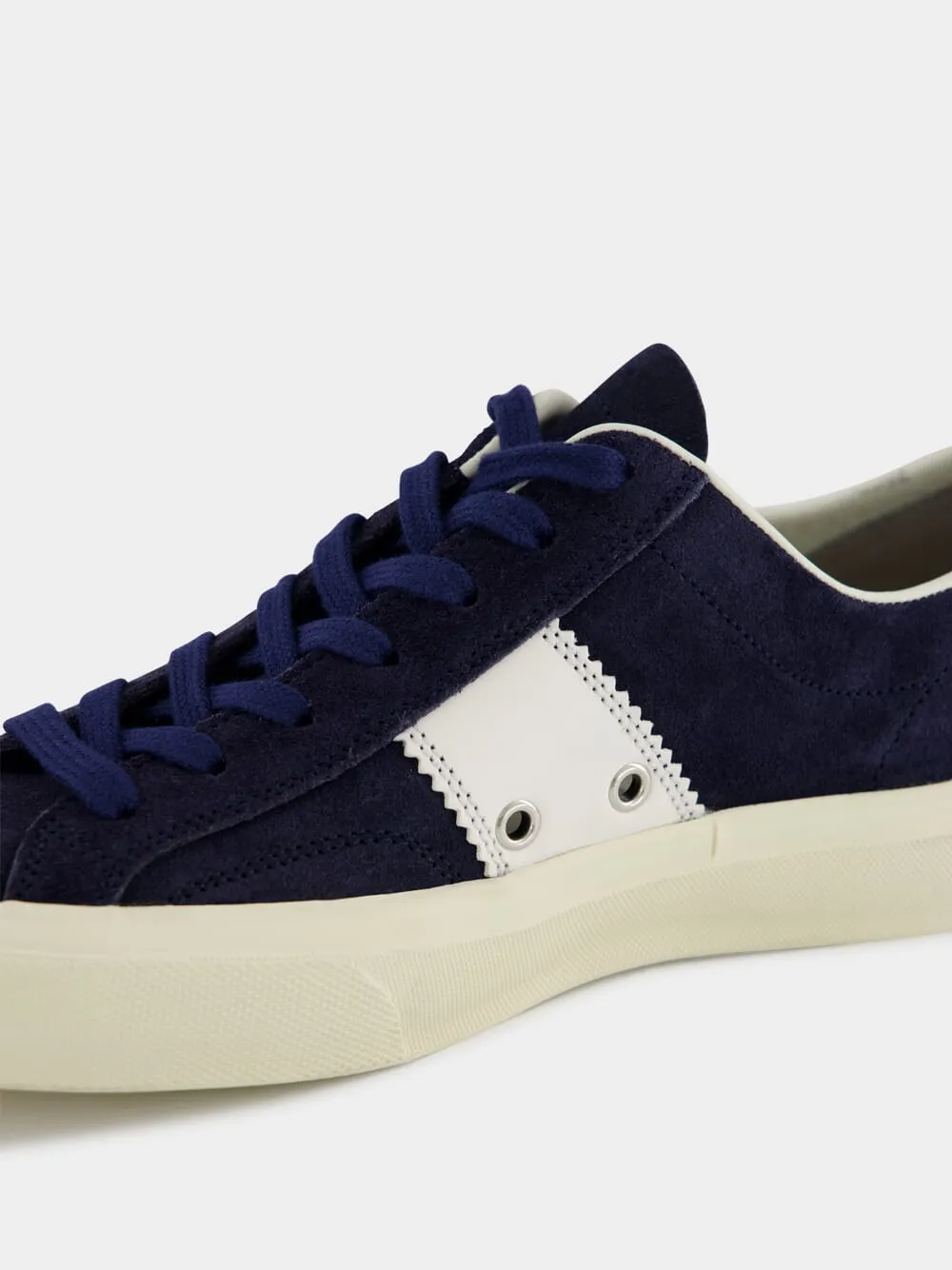 Midnight Blue Suede Cambridge Sneaker
