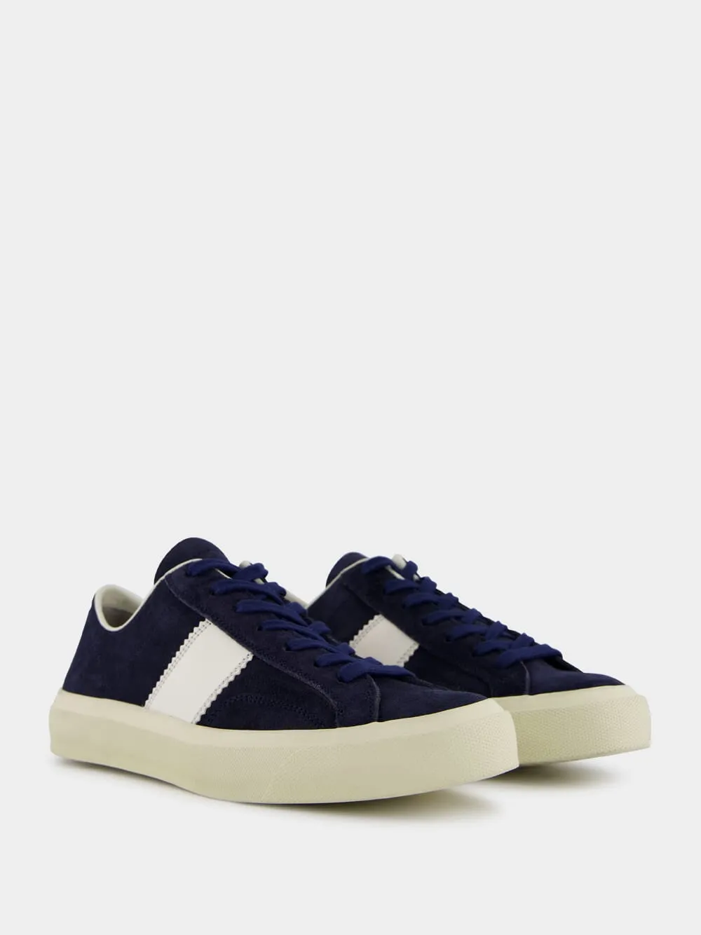 Midnight Blue Suede Cambridge Sneaker