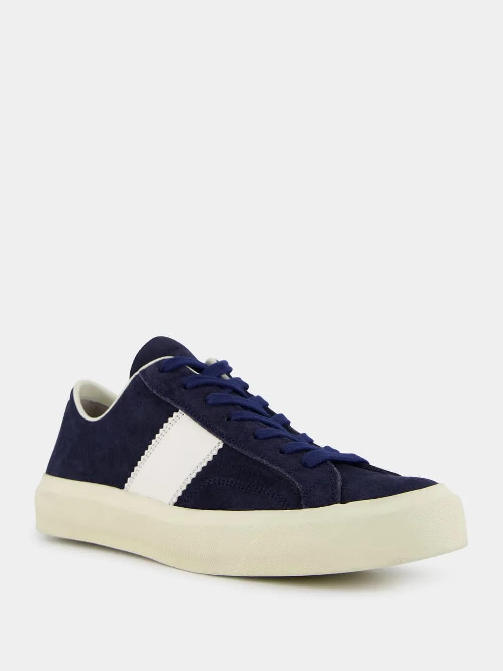 Midnight Blue Suede Cambridge Sneaker