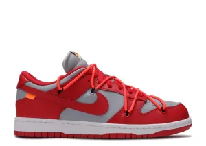 Nike Dunk Low x Off-White 'University Red'