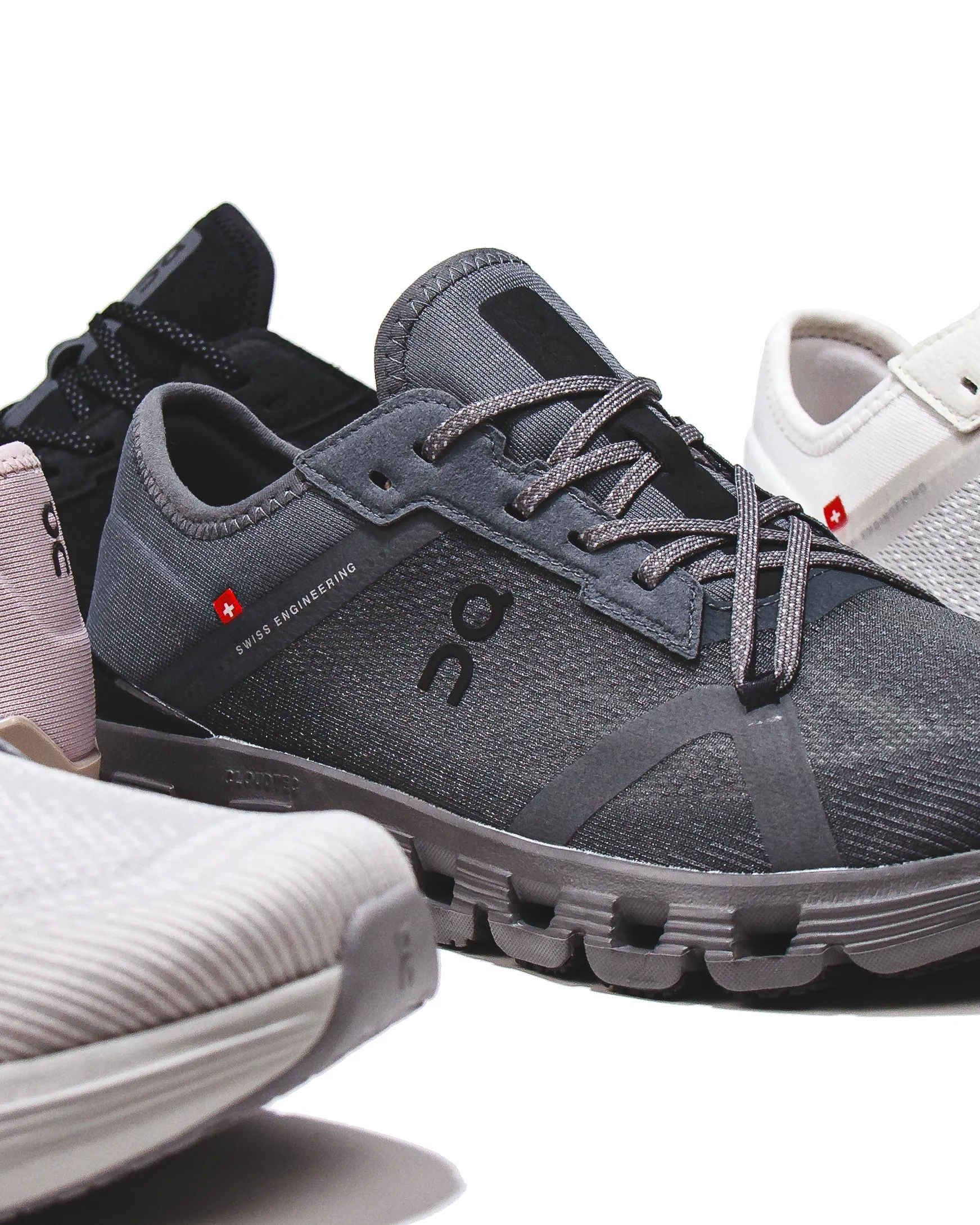 ON Men Cloud X 4 AD Stone Black 3MF10261591