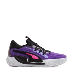 Puma Basketball Men Court Rider Chaos Final Fantasy Black Violet 378418-01