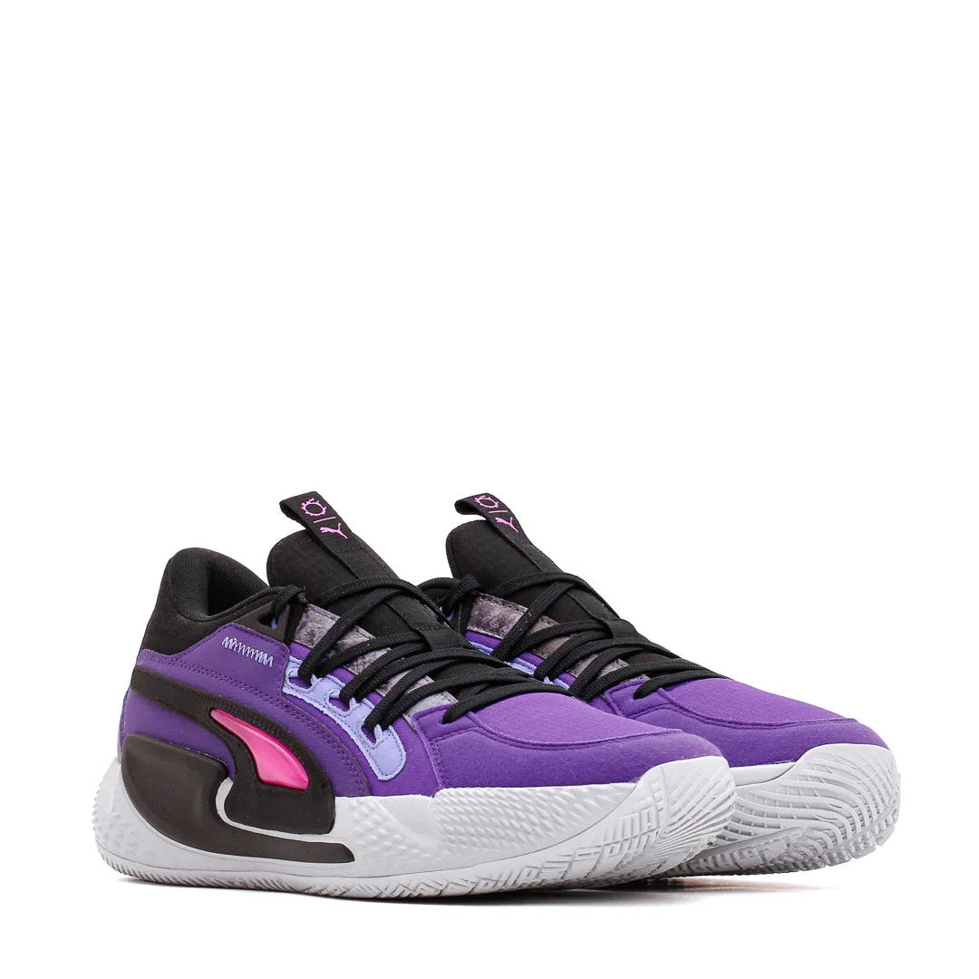 Puma Basketball Men Court Rider Chaos Final Fantasy Black Violet 378418-01