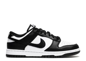 "DAMAGED" Nike Dunk Low 'Black White' (Panda)