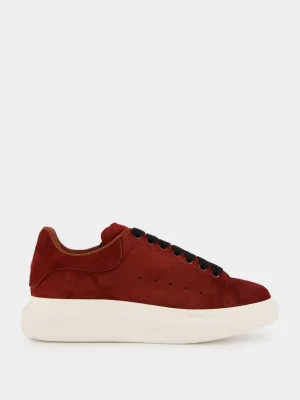 Red Oversized Retro Sneakers