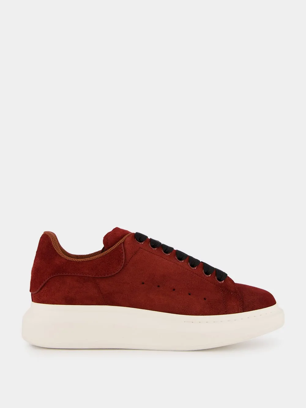 Red Oversized Retro Sneakers