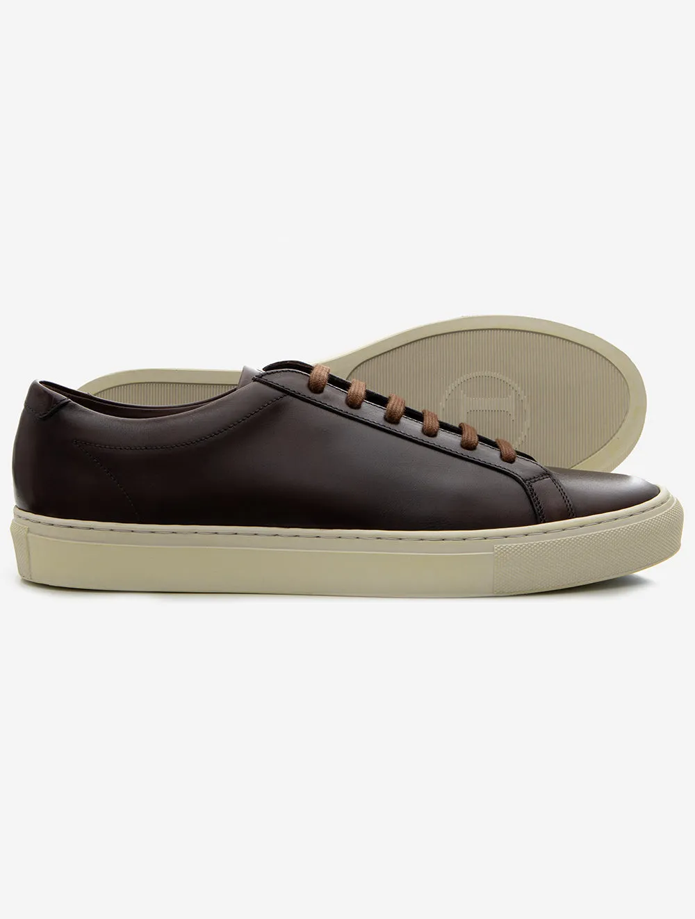 Sprint Leather Sneaker Dark Brown