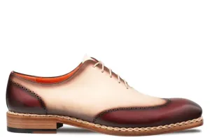 Style: Almagro Oxford-Red/Bone