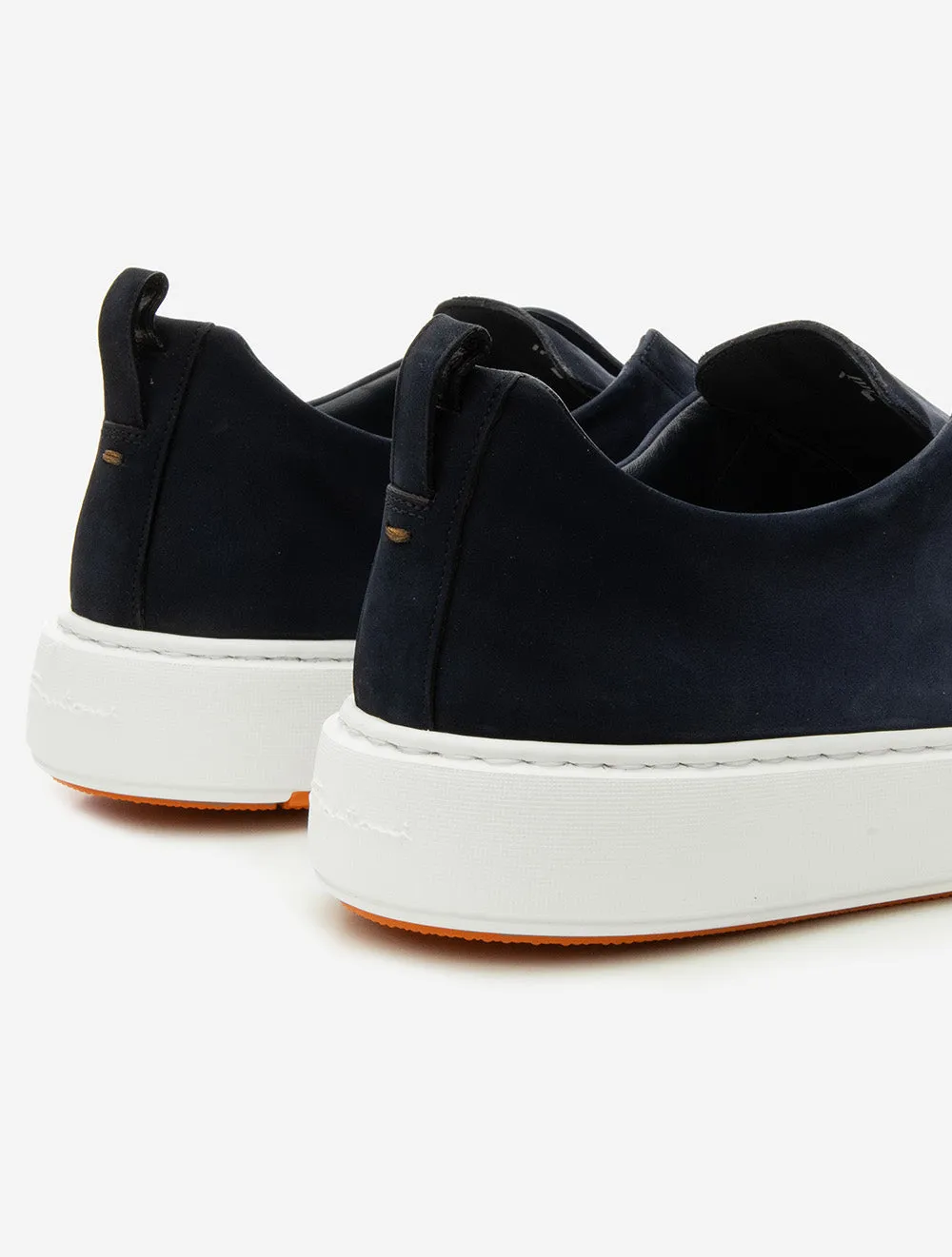 Suede Slip-On Sneaker Blue
