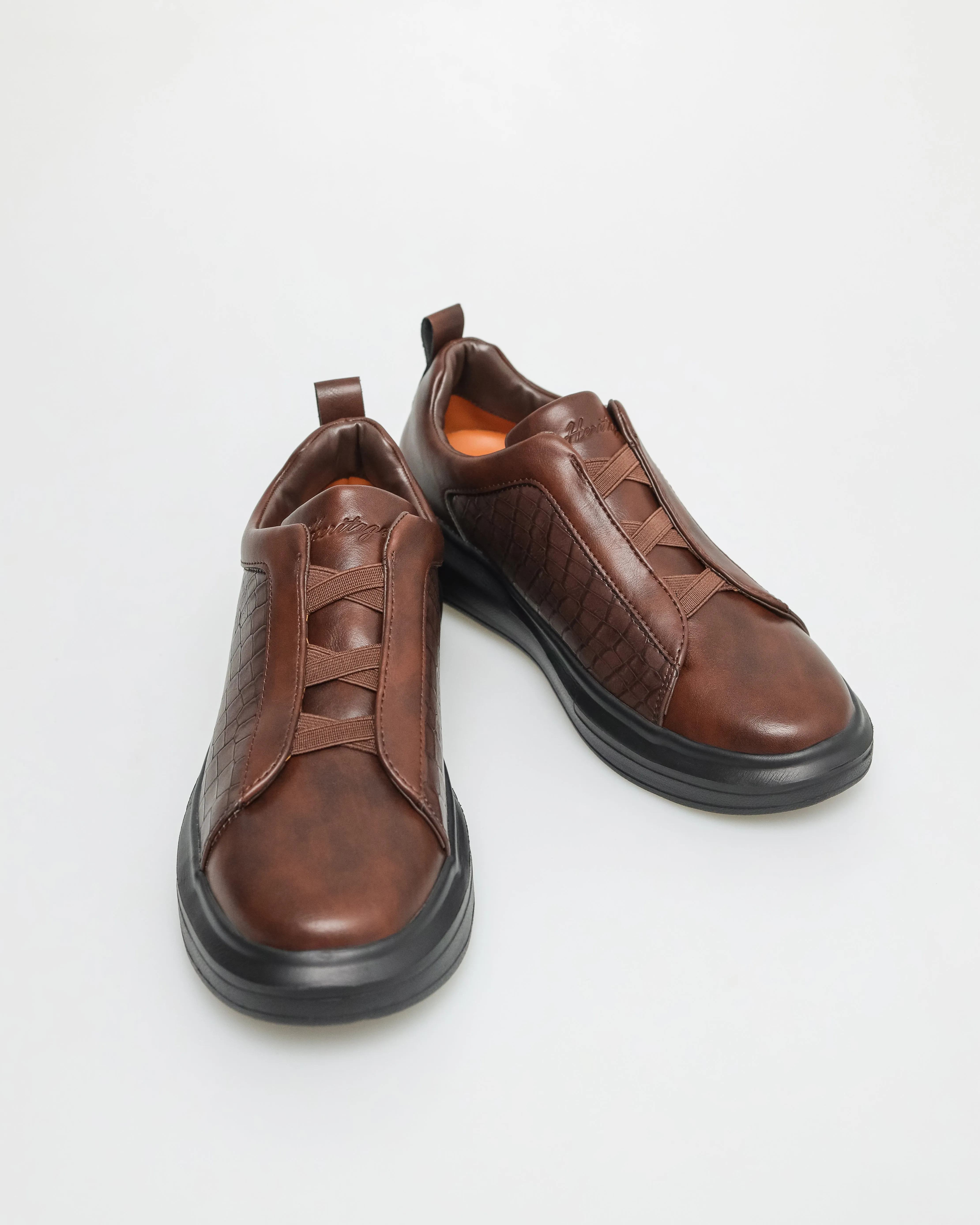 Tomaz C588 Men's Stretch Knit X-Strap Sneakers