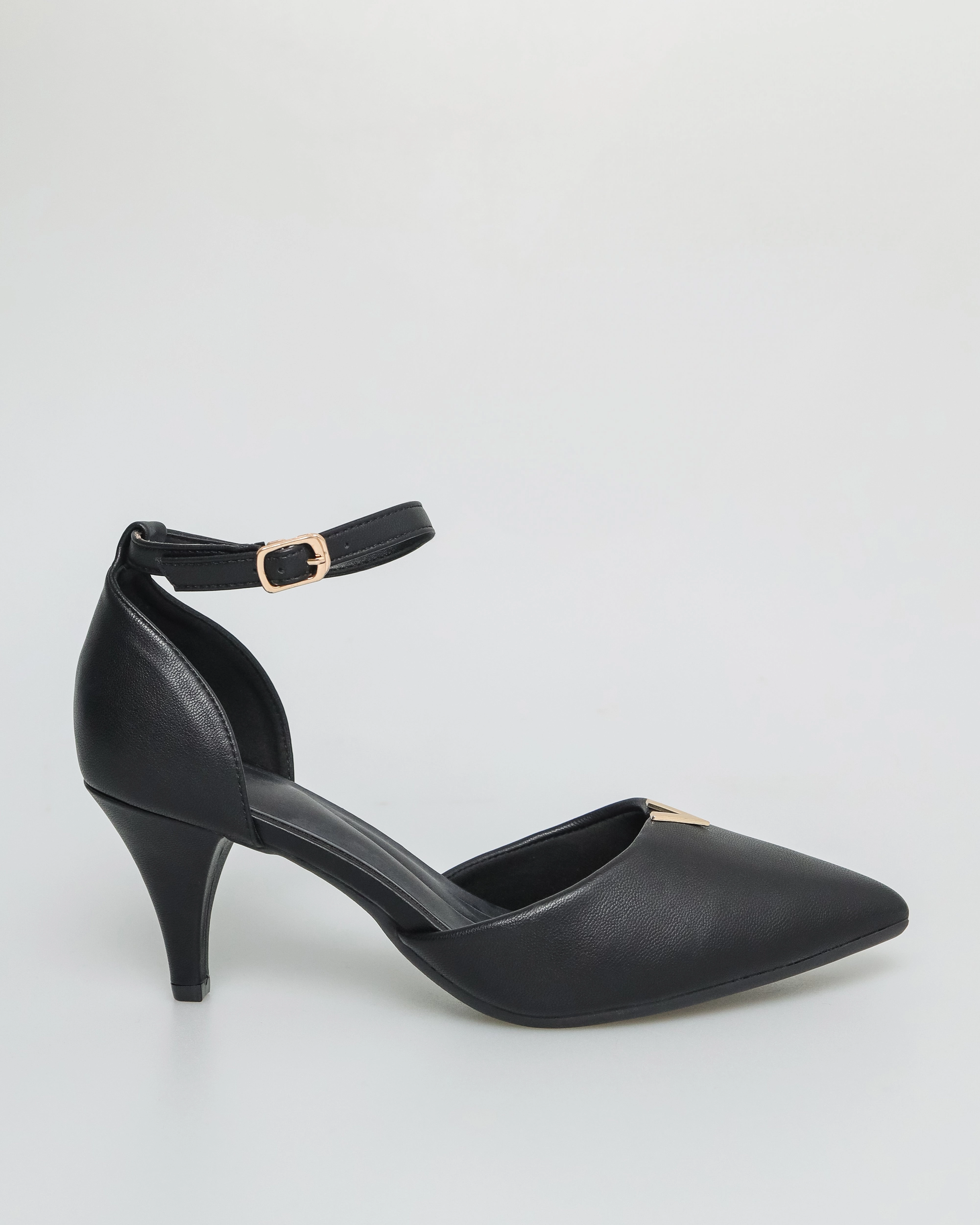 Tomaz NN272 Ladies Pointed Toe Ankle Strap Heels