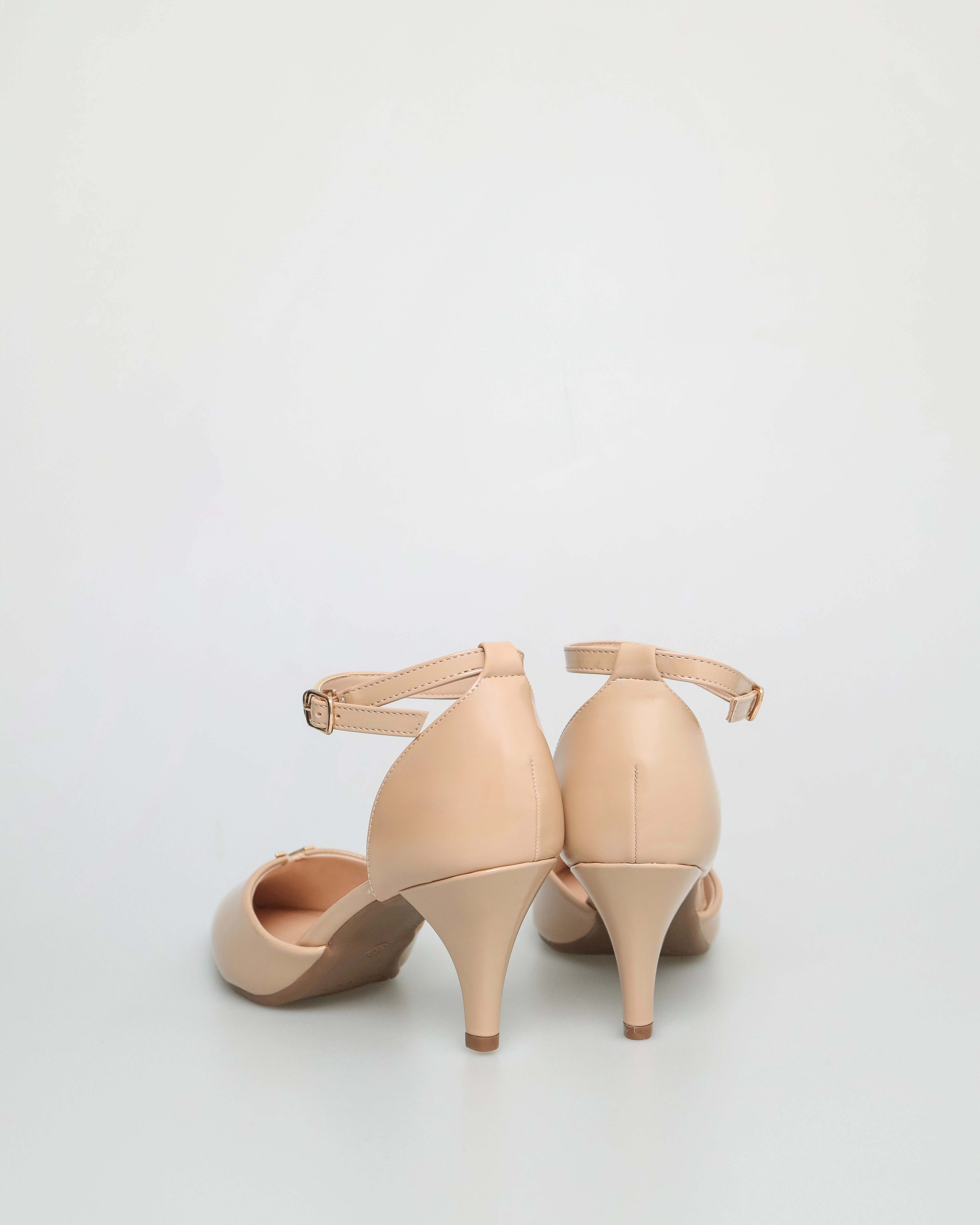 Tomaz NN272 Ladies Pointed Toe Ankle Strap Heels