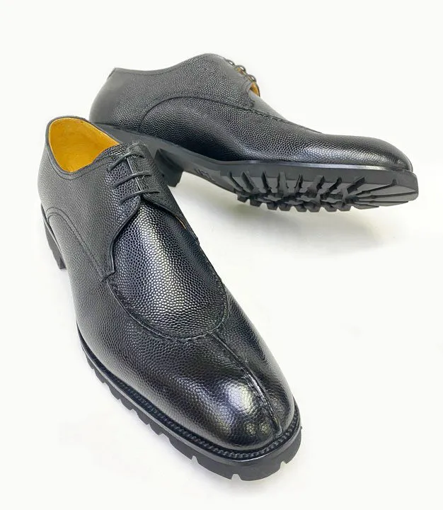 Ugo Vasare "Jayden" Pebble Grain Oxford-Black