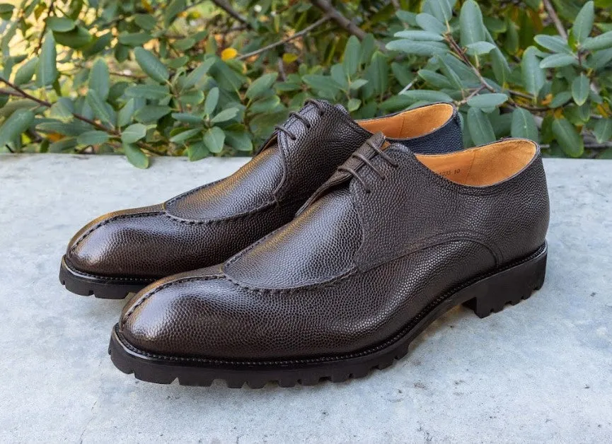 Ugo Vasare "Jayden" Pebble Grain Oxford-Brown
